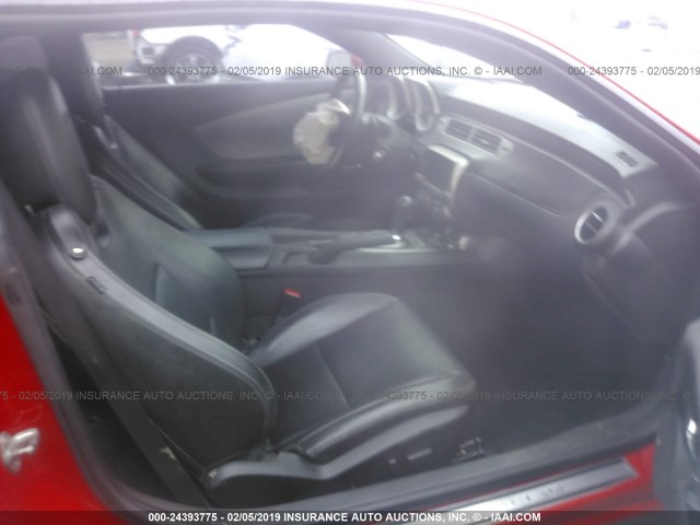 2G1FK1EJ8D9179727 - 2013 CHEVROLET CAMARO 2SS RED photo 5