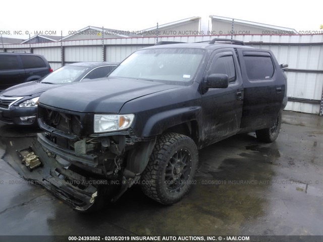 5FPYK1F59CB456453 - 2012 HONDA RIDGELINE RTL BLACK photo 2