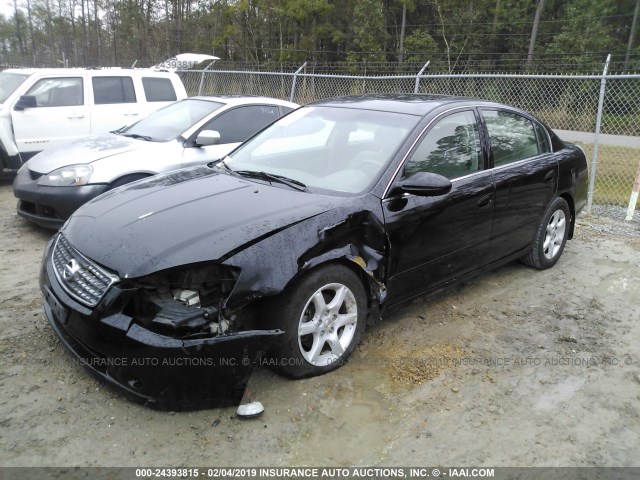 1N4AL11D16C145841 - 2006 NISSAN ALTIMA S/SL BLACK photo 2