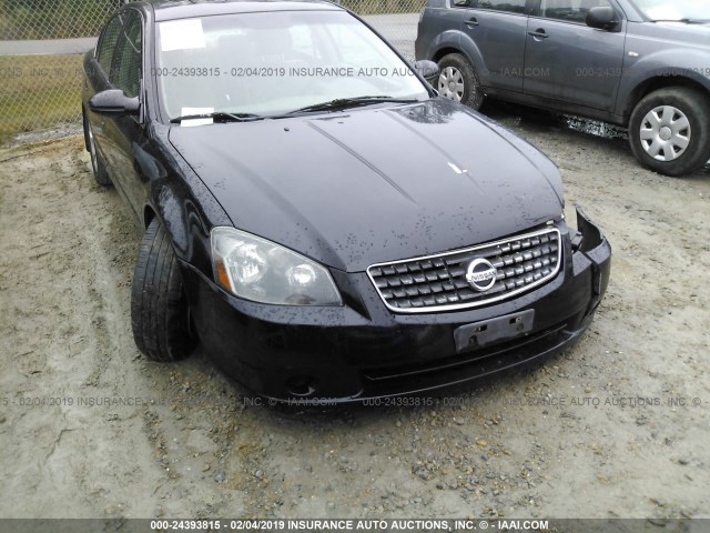 1N4AL11D16C145841 - 2006 NISSAN ALTIMA S/SL BLACK photo 6