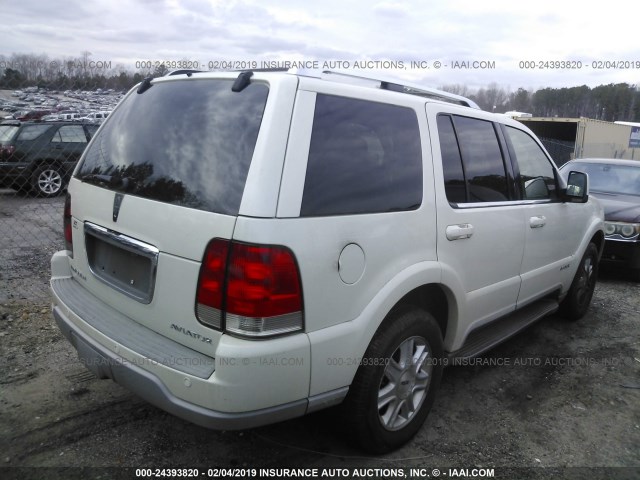 5LMEU88H53ZJ44400 - 2003 LINCOLN AVIATOR 白色 照片 4