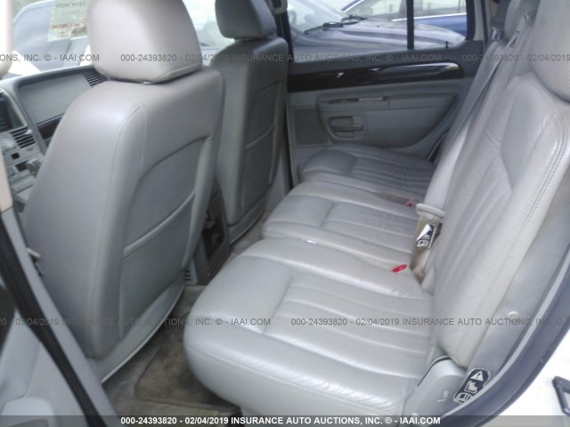 5LMEU88H53ZJ44400 - 2003 LINCOLN AVIATOR 白色 照片 8