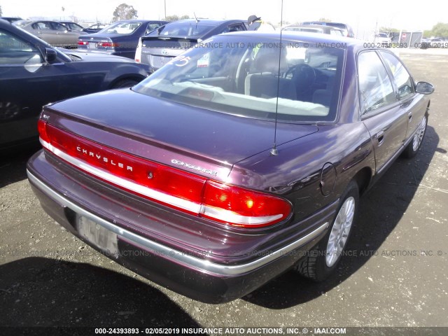 2C3HD56F8VH722114 - 1997 CHRYSLER CONCORDE LX/LXI PURPLE photo 4