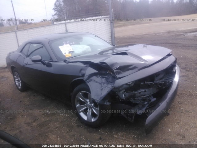 2C3CDZAG3FH900479 - 2015 DODGE CHALLENGER SXT GRAY photo 1