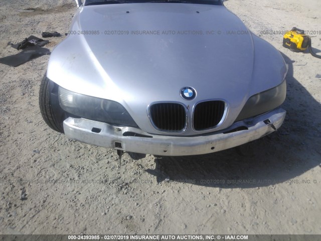 WBACH9346YLM91125 - 2000 BMW Z3 2.3 SILVER photo 6