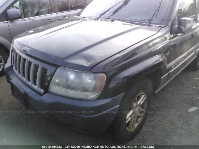 1J4GW48S04C203527 - 2004 JEEP GRAND CHEROKEE LAREDO/COLUMBIA/FREEDOM 黑色 照片 6