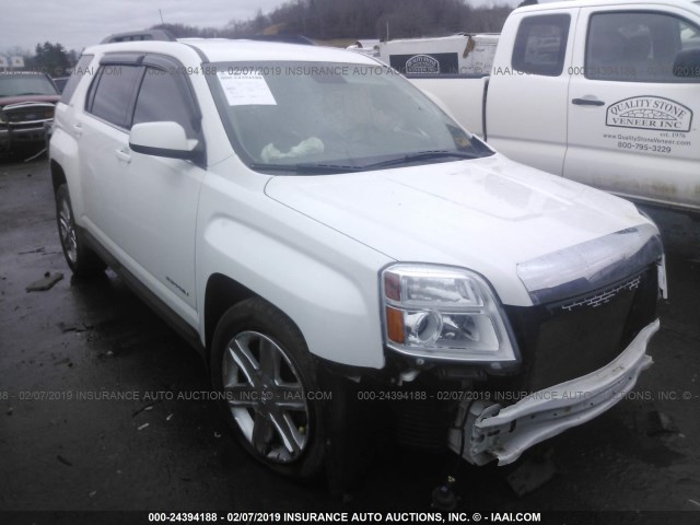 2GKFLTEK6C6303863 - 2012 GMC TERRAIN SLE WHITE photo 1