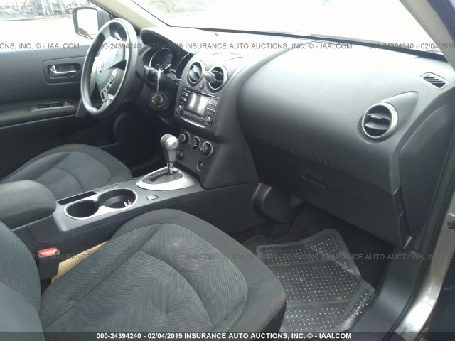 JN8AS5MT6CW604402 - 2012 NISSAN ROGUE S/SV GRAY photo 5