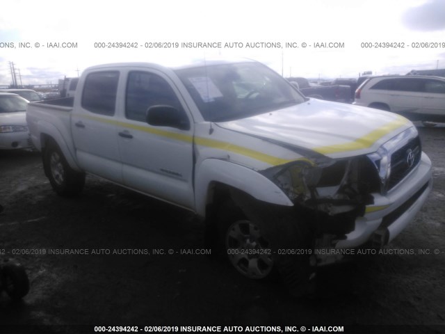 5TFLU4EN6BX019272 - 2011 TOYOTA TACOMA DOUBLE CAB 白色 照片 1