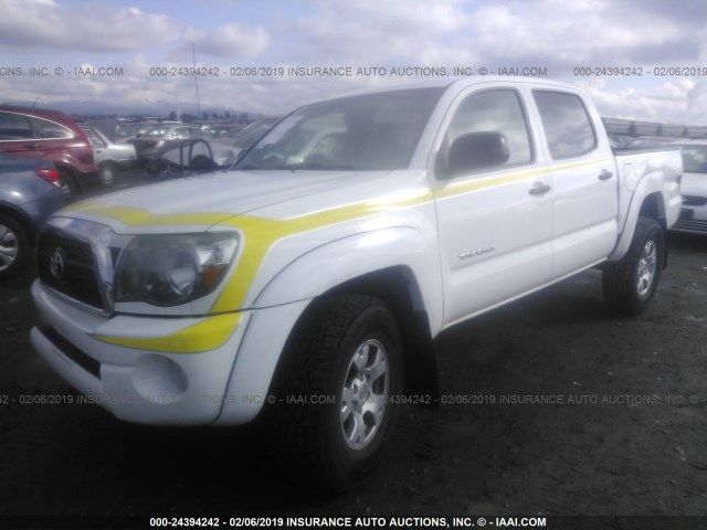 5TFLU4EN6BX019272 - 2011 TOYOTA TACOMA DOUBLE CAB 白色 照片 2