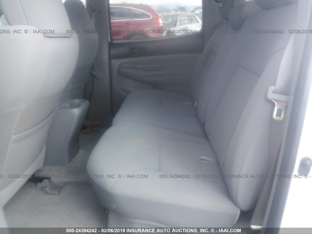 5TFLU4EN6BX019272 - 2011 TOYOTA TACOMA DOUBLE CAB 白色 照片 8