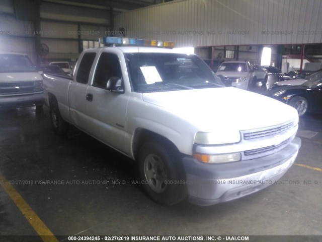 2GCEC19V521385564 - 2002 CHEVROLET SILVERADO C1500 WHITE photo 1