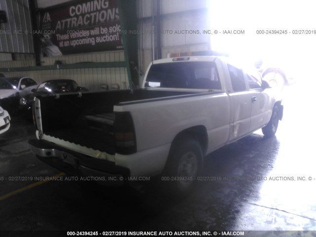 2GCEC19V521385564 - 2002 CHEVROLET SILVERADO C1500 WHITE photo 4