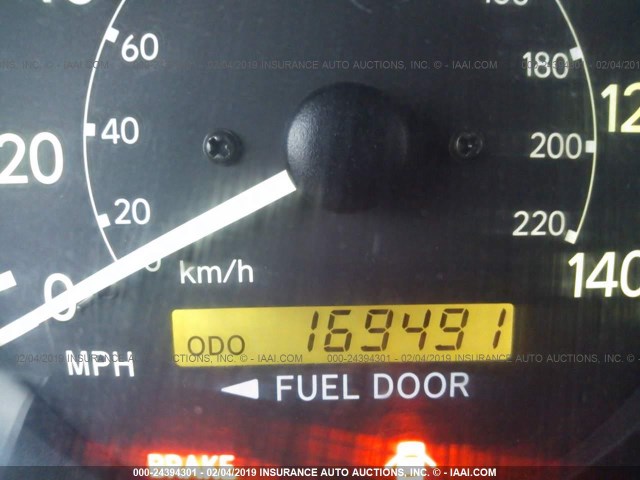 4T1BF22K61U968272 - 2001 TOYOTA CAMRY LE/XLE Ақ фото 7