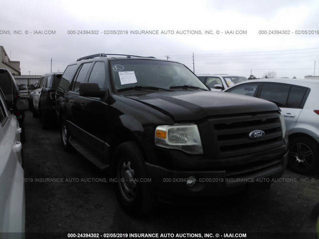 1FMJU1F51BEF25099 - 2011 FORD EXPEDITION XL BLACK photo 1