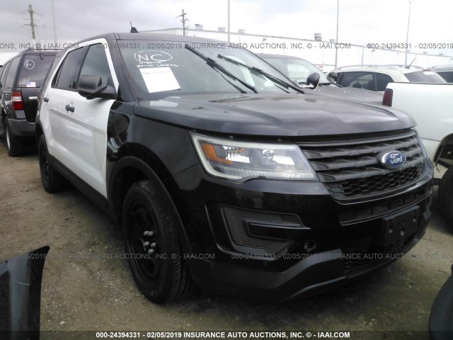 1FM5K8AR8GGC26084 - 2016 FORD EXPLORER POLICE INTERCEPTOR BLACK photo 6