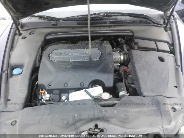 19UUA66216A055930 - 2006 ACURA 3.2TL BLUE photo 10