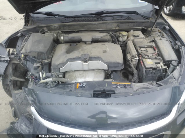 1G11C5SL3FF128490 - 2015 CHEVROLET MALIBU 1LT 灰色 照片 10