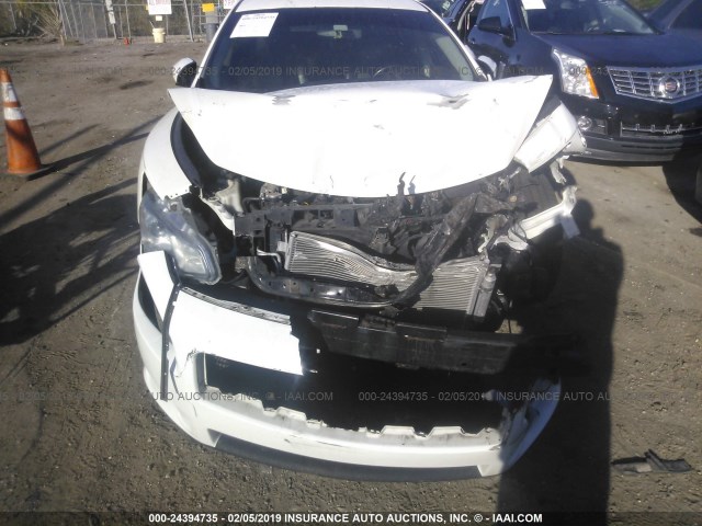 1N4AA5AP0AC867821 - 2010 NISSAN MAXIMA S/SV WHITE photo 6