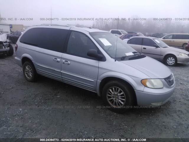 2C8GP64L31R240330 - 2001 CHRYSLER TOWN & COUNTRY LIMITED SILVER photo 1