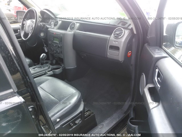 SALAD25416A395527 - 2006 LAND ROVER LR3 SE BLACK photo 5