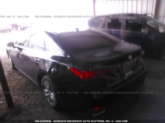 4T1BZ1FB3KU009022 - 2019 TOYOTA AVALON XLE/XSE/LIMITED/TOURING BLACK photo 3