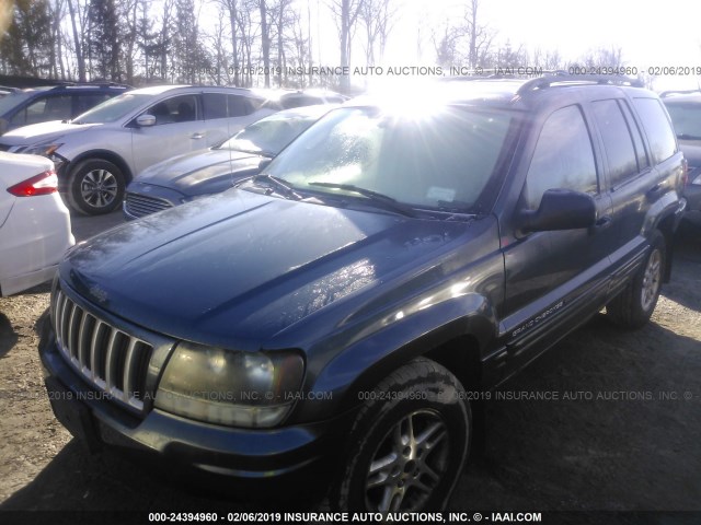 1J4GW48S74C109161 - 2004 JEEP GRAND CHEROKEE LAREDO/COLUMBIA/FREEDOM 蓝色 照片 2
