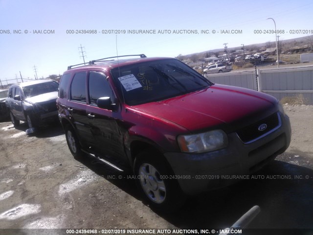 1FMYU93183KB81076 - 2003 FORD ESCAPE XLT RED photo 1