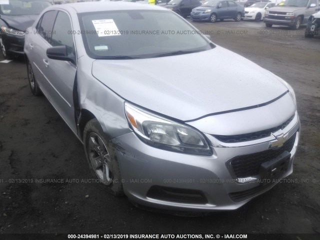 1G11B5SL1EF108871 - 2014 CHEVROLET MALIBU LS SILVER photo 1