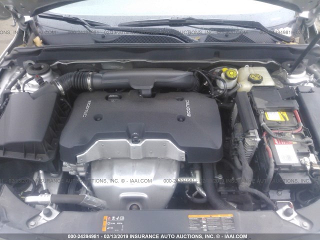 1G11B5SL1EF108871 - 2014 CHEVROLET MALIBU LS SILVER photo 10