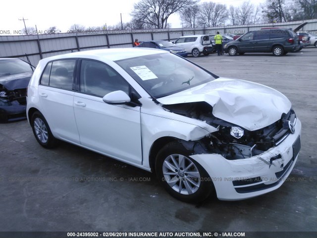 3VW217AU2FM063314 - 2015 VOLKSWAGEN GOLF 白色 照片 1
