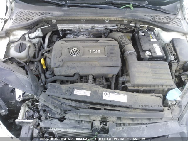3VW217AU2FM063314 - 2015 VOLKSWAGEN GOLF 白色 照片 10
