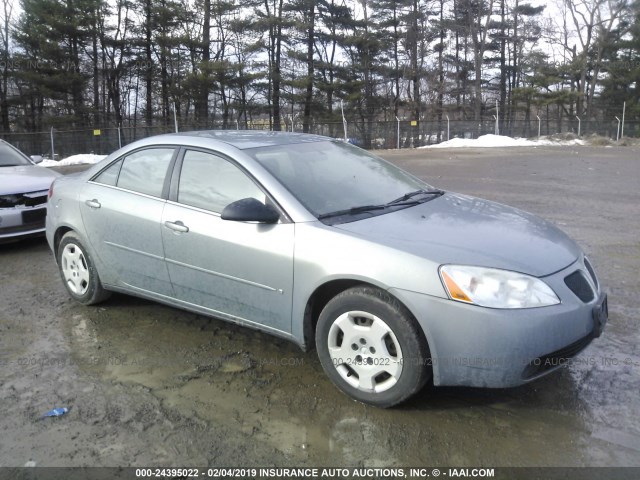 1G2ZF58B874239859 - 2007 PONTIAC G6 VALUE LEADER/BASE SILVER photo 1