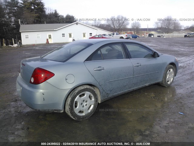 1G2ZF58B874239859 - 2007 PONTIAC G6 VALUE LEADER/BASE SILVER photo 4