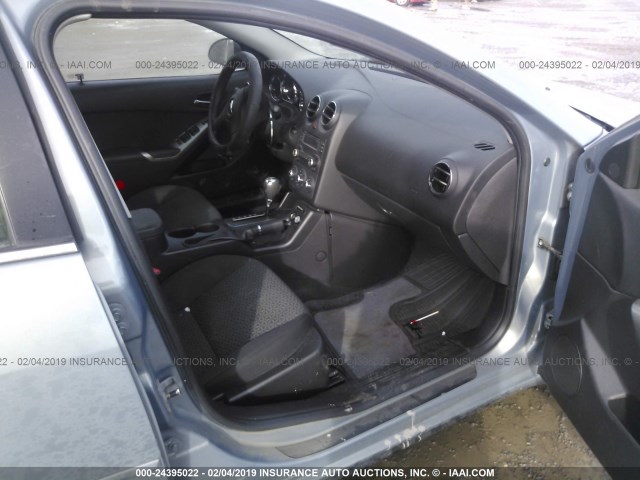 1G2ZF58B874239859 - 2007 PONTIAC G6 VALUE LEADER/BASE SILVER photo 5