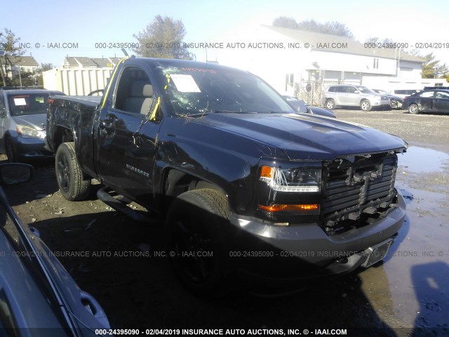 1GCNKNEH7JZ235598 - 2018 CHEVROLET SILVERADO K1500/K1500 LS BLACK photo 1