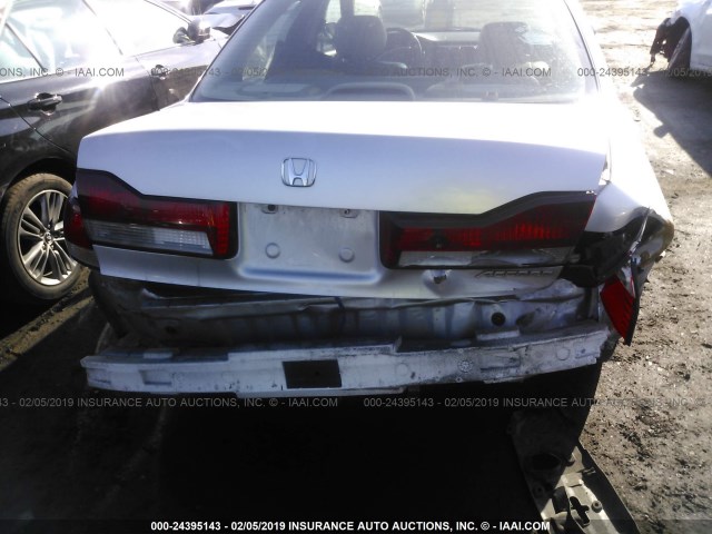 1HGCG66822A067299 - 2002 HONDA ACCORD EX/SE SILVER photo 6