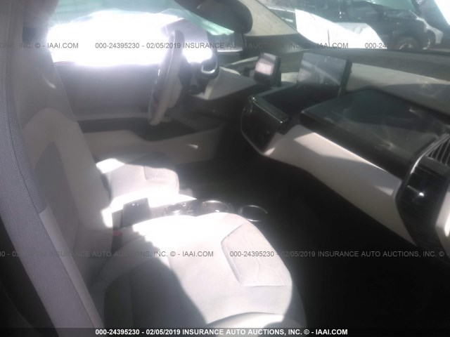 WBY1Z4C58FV504069 - 2015 BMW I3 REX WHITE photo 5