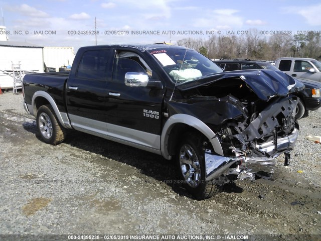 1C6RR7NT9ES464920 - 2014 RAM 1500 LARAMIE BLACK photo 1