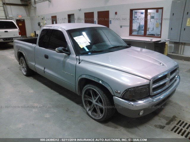 1B7GL23Y7VS173531 - 1997 DODGE DAKOTA SILVER photo 1