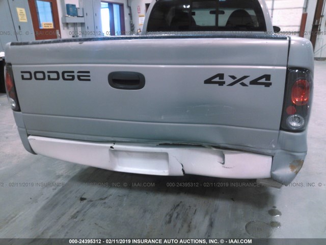 1B7GL23Y7VS173531 - 1997 DODGE DAKOTA SILVER photo 6