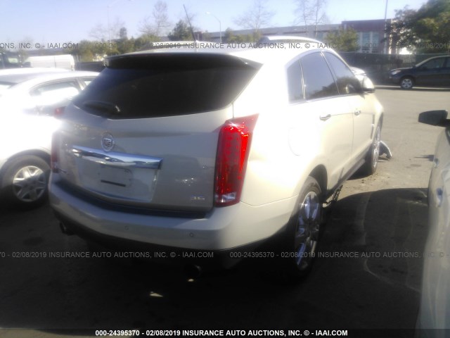 3GYFNFE31CS591206 - 2012 CADILLAC SRX PREMIUM COLLECTION GOLD photo 4