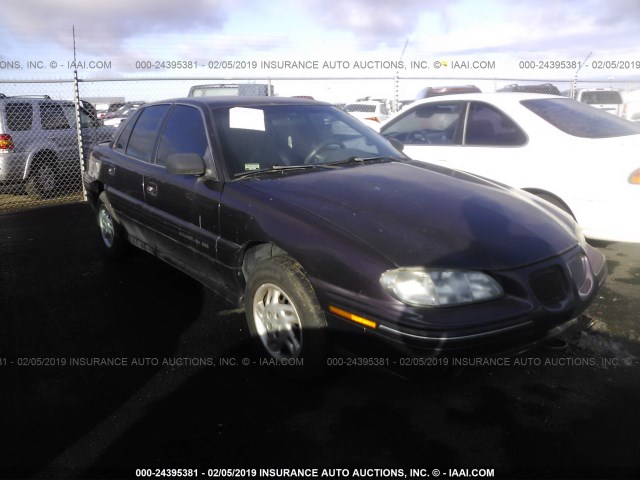 1G2NE52T3VM553029 - 1997 PONTIAC GRAND AM SE PURPLE photo 1