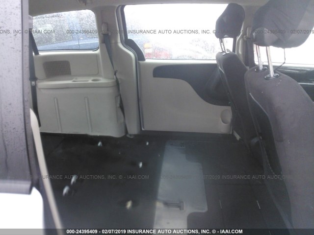 2C4RDGBGXGR251106 - 2016 DODGE GRAND CARAVAN SE WHITE photo 8