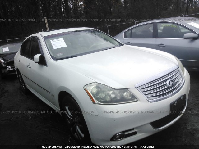 JNKAY01F48M655202 - 2008 INFINITI M35 SPORT WHITE photo 1