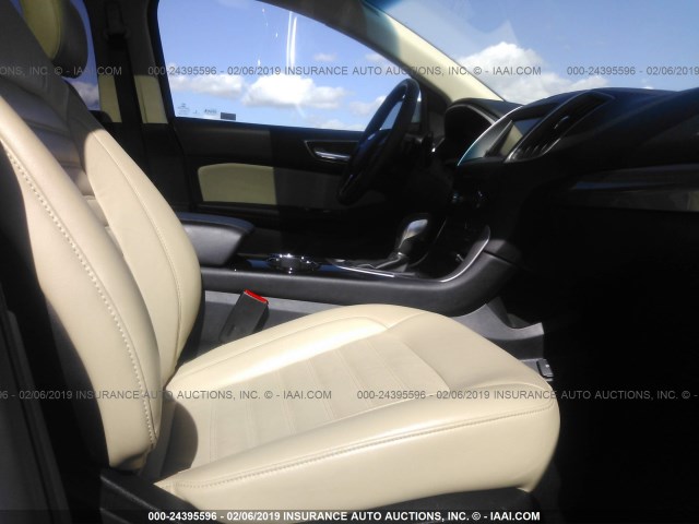 2FMPK3J9XGBB58874 - 2016 FORD EDGE SEL WHITE photo 5