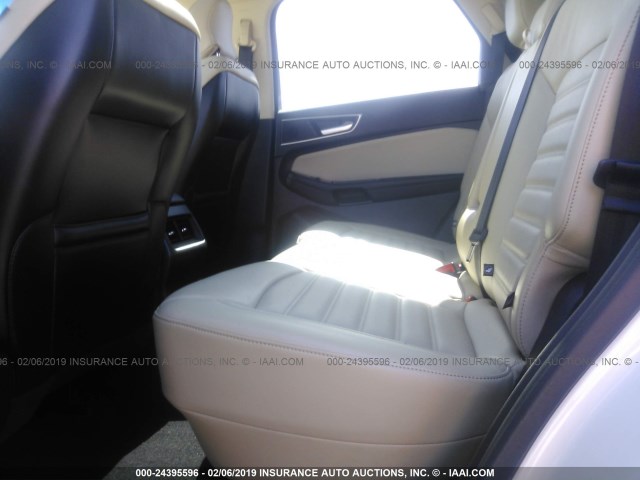 2FMPK3J9XGBB58874 - 2016 FORD EDGE SEL WHITE photo 8