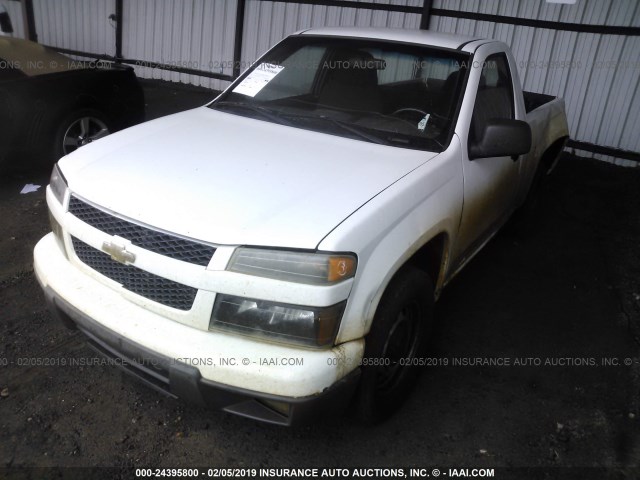 1GCCS149798157027 - 2009 CHEVROLET COLORADO WHITE photo 2