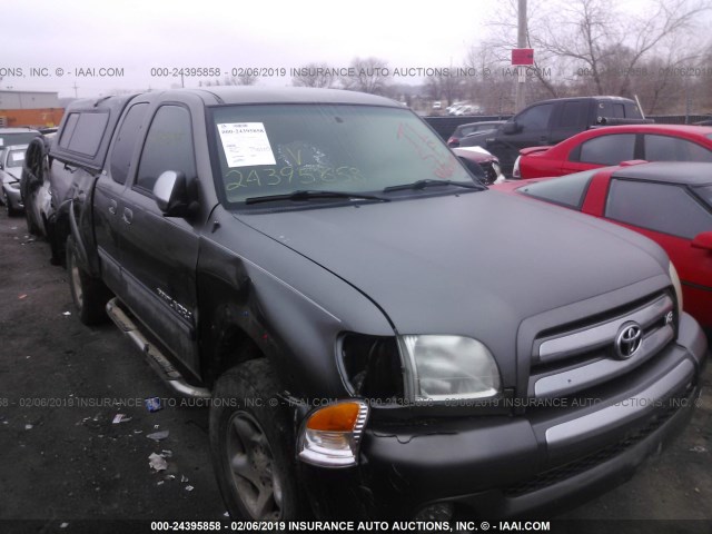 5TBBT44133S344149 - 2003 TOYOTA TUNDRA ACCESS CAB SR5 GRAY photo 1