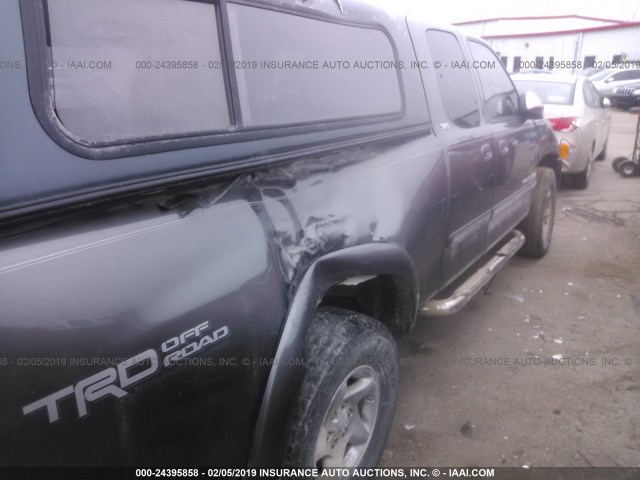 5TBBT44133S344149 - 2003 TOYOTA TUNDRA ACCESS CAB SR5 GRAY photo 6